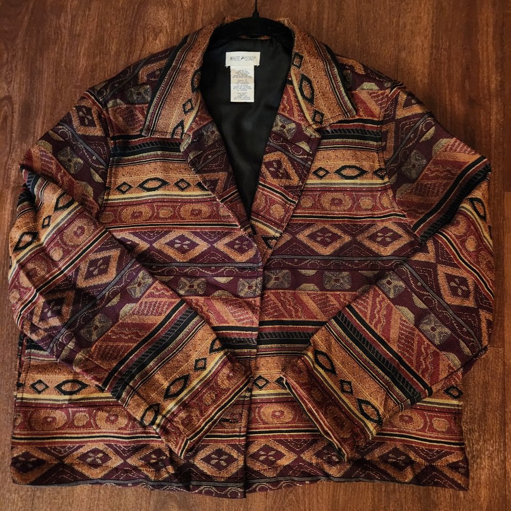 White Stag Southwest Woven & Satin Lined Jacket